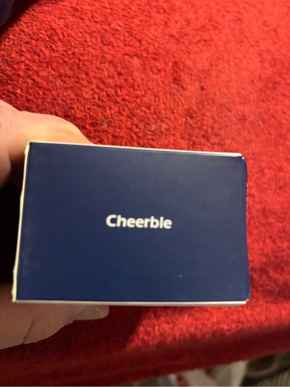 Cheerble Ball M Red Interactive Pet Ball - Smart & interactive Pet Toy .new